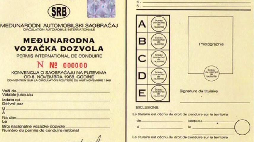 Međunarodna vozačka dozvola
